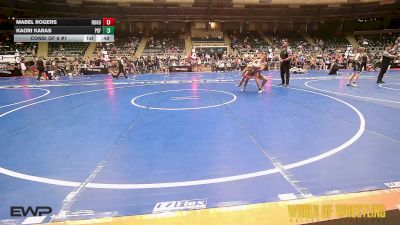 112 lbs Consi Of 8 #1 - Mabel Rogers, Rogue Warrior Wrestling vs Kaori Karas, PSF Wrestling Academy