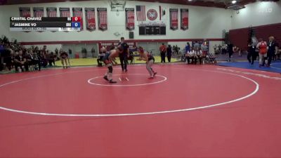 145 lbs Champ. Round 1 - Cristal Chavez, Bakersfield College vs Jasmine Vo, Santa Rosa College