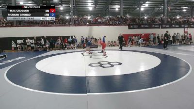 74 kg Champ. Rd Of 128 - Mac Crosson, Sebolt Wrestling Academy vs Richard Grungo, Lehigh Valley Wrestling RTC