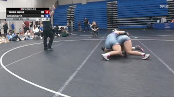 207 lbs 1st Place Match - Maria Aiono, Presbyterian vs Grace Leota, Presbyterian