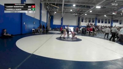 145 lbs Consi Of 4 - Cassidy Robertson, Northeast Metro Tech/Bishop Fenwick vs Gabriella Ramos, Agawam