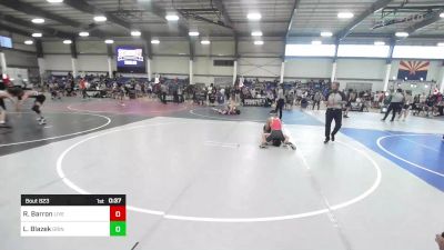90 lbs 5th Place - Rasel Aram Barron, Live Training vs Liam Blazek, Grindhouse WC