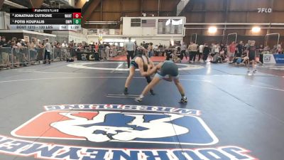 130 lbs Quarterfinal - Jonathan Cutrone, Wantagh vs Fotis Koufalis, Empire Wrestling Academy