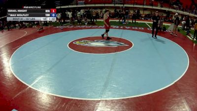 157 lbs Champ. Rd Of 16 - Israel Knight, Nevada vs Max Wolfley, Tennessee