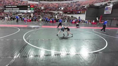 60 lbs 1st Place Match - Ethan Soppa, Weigh In Club vs Easton Werner, Askren Wrestling Academy