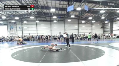 113 lbs Rr Rnd 1 - Michael Johnson, TDWC Maniacs Blue - HSB vs Aiden Burkholder, Trinity Top Team - HSB