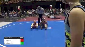 100 lbs Quarterfinal - Jaxton Hill, Wagner vs Charlie Johnson, Summit Wr Ac