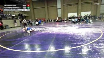 190 lbs Cons. Round 4 - Alejandro Contreras, Staley vs Kaleb Belcher, Northwest (Cedar Hill)