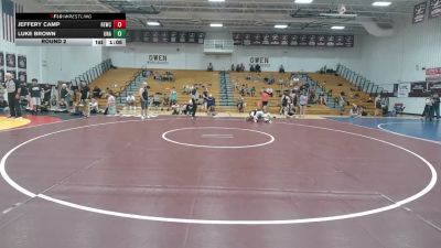 138/144 Round 2 - Jeffery Camp, Rutherford Elite vs Luke Brown, Unaffiliated