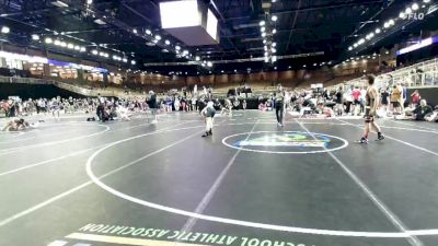 125 lbs Quarterfinal - Jackson Huff, Braves Wrestling Club vs Carsten Fuller, Long Cane Middle School/ Troup Wrestling