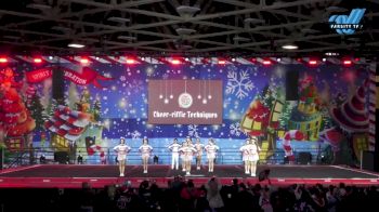 Cheer-riffic Techniques - Red Feathers [2024 L2 Senior - D2] 2024 Spirit Celebration Christmas Grand Nationals