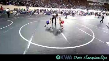 66 lbs Semifinal - Travis Maxwell, Skiatook Wrestling Club vs Layten Cross, Brushy Wrestling Club