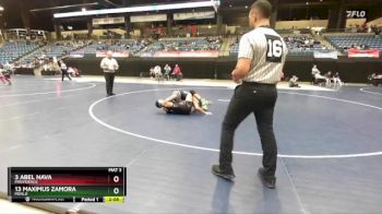 174 lbs Cons. Round 5 - 13 Maximus Zamora, Menlo vs 3 Abel Nava, Providence