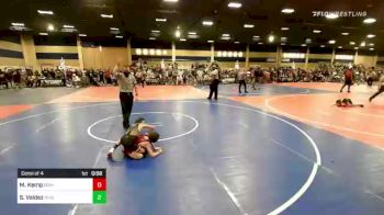 69 lbs Consi Of 4 - Max Kemp, Dominate WC vs Santi Valdez, Reign WC