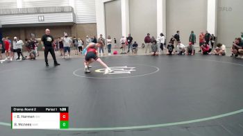 116 lbs Champ. Round 2 - Brett Harman, Izzy Style Wrestling vs Bryce Mcnees, Warsaw