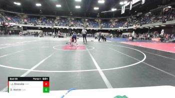 120 lbs Champ. Round 1 - Joseph Bronske, Marist vs Drayven Hamm, Auburn