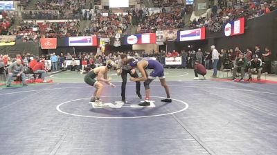 AA - 118 lbs Champ. Round 1 - Tristan Schoby, Great Falls CMR vs Reveles McEwen, Butte