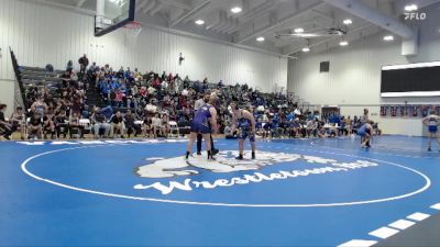 215 lbs Quarterfinals (8 Team) - Jackson McComas, St. Martin High School vs Rex Forsythe, Desoto Central