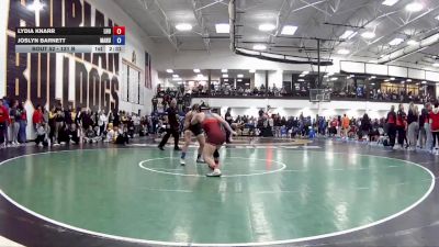 131 B Champ. Round 1 - Lydia Knarr, Lock Haven vs Joslyn Barnett, Manchester University