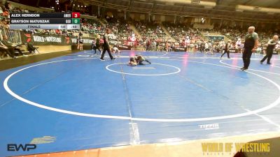 52 lbs Final - Alex Herndon, American Dream Wrestling Club vs Grayson Matuszak, GGB Ohio