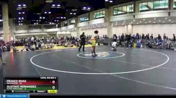 160 lbs Semis & Wb (16 Team) - Franco Rivas, Wellington vs Gustavo Hernandez, Alpha Wrestling