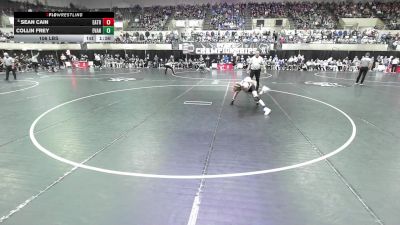 113 lbs Collin Frey, Evansville vs Sean Cain, East Troy