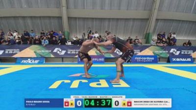 MAICON DIEGO DE OLIVEIRA CLARO D vs PAULO MAGNO SOUSA 2026 FPJJ Circuito Paulista NO GI Etapa 3