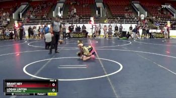 60 lbs Quarterfinal - Brant Ney, Fulton vs Logan Linton, Wolfs Crossing