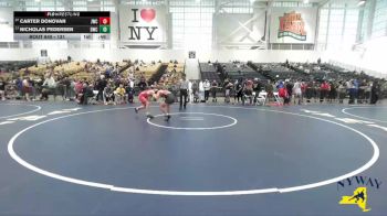 131 lbs Cons. Round 4 - Carter Donovan, Journeymen Wrestling Club vs Nicholas Pedersen, Dutchess Wrestling Club