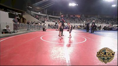 46 lbs Consi Of 16 #2 - Jacob Runnells, Brawlers vs Beryck Durham, Kiefer Youth Wrestling Club