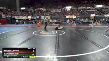 Champ. Round 1 - Haven Ferguson, Billings Skyview Girls vs Payton Johnson, Manhattan Girls