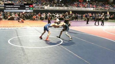 6A 113 lbs Champ. Round 1 - Osvaldo Saravia, Temple vs Ayden Galarza, El Paso Eastwood