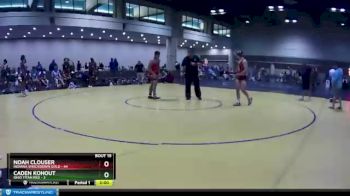 170 lbs Quarters & Wb (16 Team) - Caden Kohout, Ohio Titan Red vs Noah Clouser, Indiana Smackdown Gold