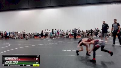 50 lbs Round 7 (8 Team) - Landon Paris, Bison Takedown vs Kasen Morris, Georgia United Blue