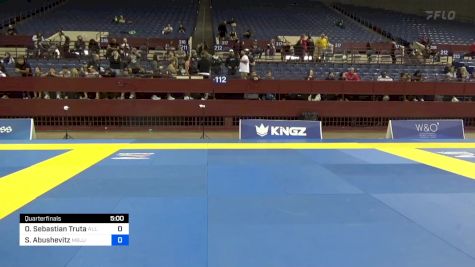 Ovidiu Sebastian Truta vs Sergei Abushevitz 2024 Pan IBJJF Jiu-Jitsu No-Gi Championship