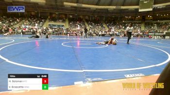 70 lbs Consi Of 16 #1 - Hayden Soloman, WTC vs Vinny Brascetta, Grandview