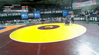 Boys 3A 126 lbs Champ. Round 1 - An Tran, Shorewood vs Garet Craft, Kennewick