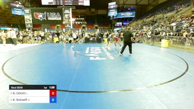 94 lbs Rnd Of 32 - Niko Odiotti, IL vs Kellen Schoeff, IN