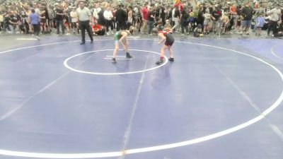 69 lbs Round Of 16 - Kash Colo, Bulldog Wrestling Club vs Bradley Smith, Fallon Outlaws WC