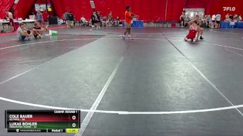 190 lbs Champ Round 1 (16 Team) - Cole Bauer, Olympia vs Lukas Bohler, Princeton Tigers