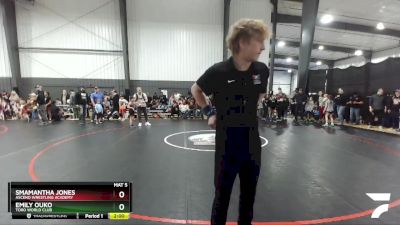 71-74 lbs Round 1 - Smamantha Jones, Ascend Wrestling Academy vs Emily Ouko, Toro World Club