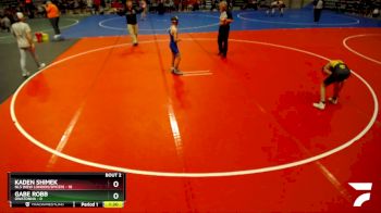 115 lbs Quarterfinals (8 Team) - Gabe Robb, Owatonna vs Kaden Shimek, NLS (New London/Spicer)