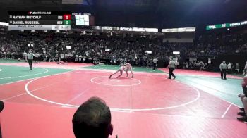 140 lbs Champ. Round 1 - Nathan Metcalf, PROA vs Daniel Russell, WGW2