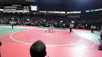 140 lbs Champ. Round 1 - Nathan Metcalf, PROA vs Daniel Russell, WGW2