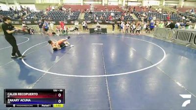 98 lbs 7th Place Match - Caleb Recopuerto, HI vs Zakary Acuna, MT