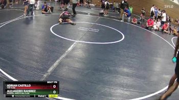 85 + Semifinal - Alejandro Ramirez, Madera Wrestling Club vs Adrian Castillo, The Club