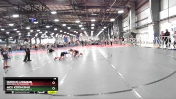 88 lbs Rd# 7- 10:45am Saturday Final Pool - Nick Kershisinik, Ranger Wrestling Club vs Hunter Caughlin, Oklahoma Outlaws Red