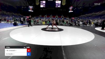 175 lbs Cons-semis - Waylon Cressell, IN vs Ben Smith, UT