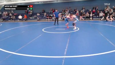 109-120 lbs Quarterfinal - Tristan Davis, Aquinas vs Jayce Van Vleet, East Butler