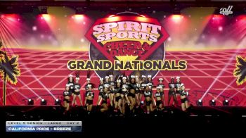 California Pride - Breeze [2026 L5 Senior - Large Day 2] 2026 Spirit Sports Grand Nationals